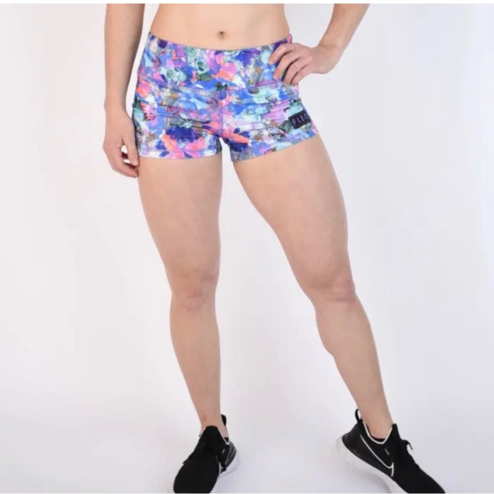 Fleo Shorts Floral Sky 3.25 - M